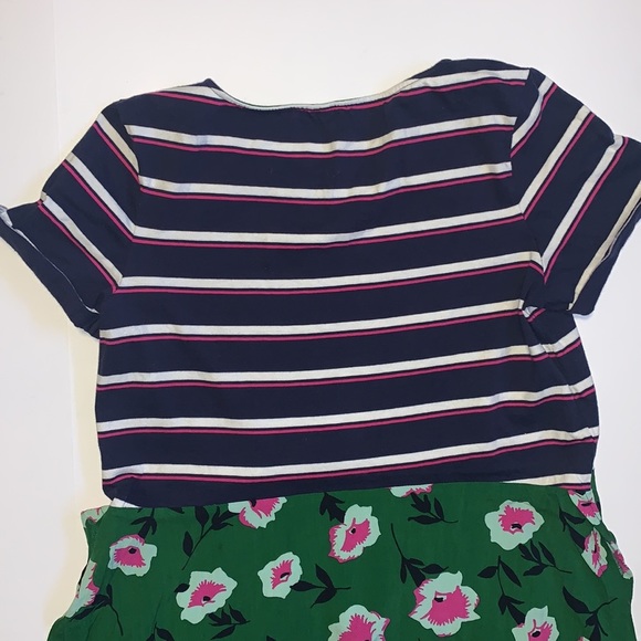 Anthropologie Floral and Striped Peplum Tunic - Women’s Size Medium - Picture 3 of 9